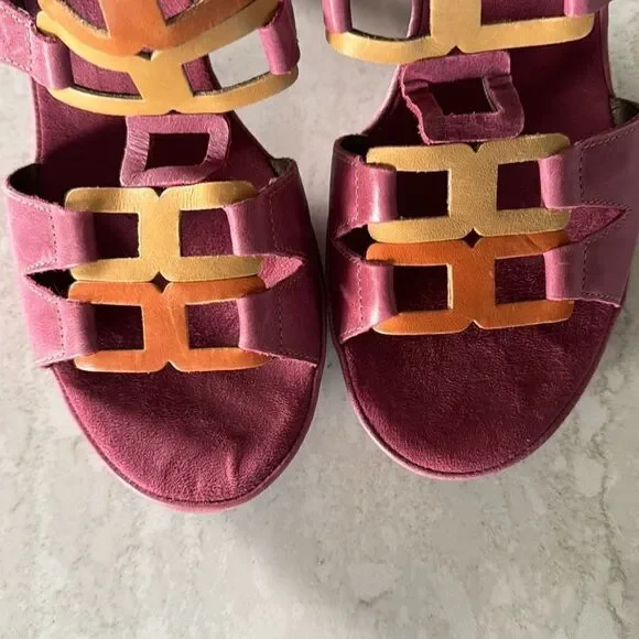 Women's Aerosoles Pink Frothy Open Toe Sandals 10 M - Picture 3 of 11